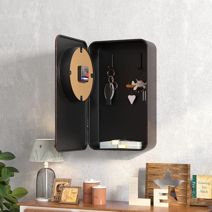 Abdurey Retro Old Telephone Wall Clock - Image 3