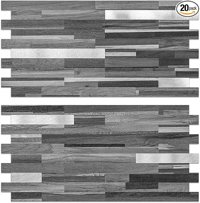 AULIGET 20 Sheets Peel and Stick Backsplash by AULIGET
