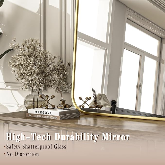 24x36 Inch Bathroom Mirror - Image 4