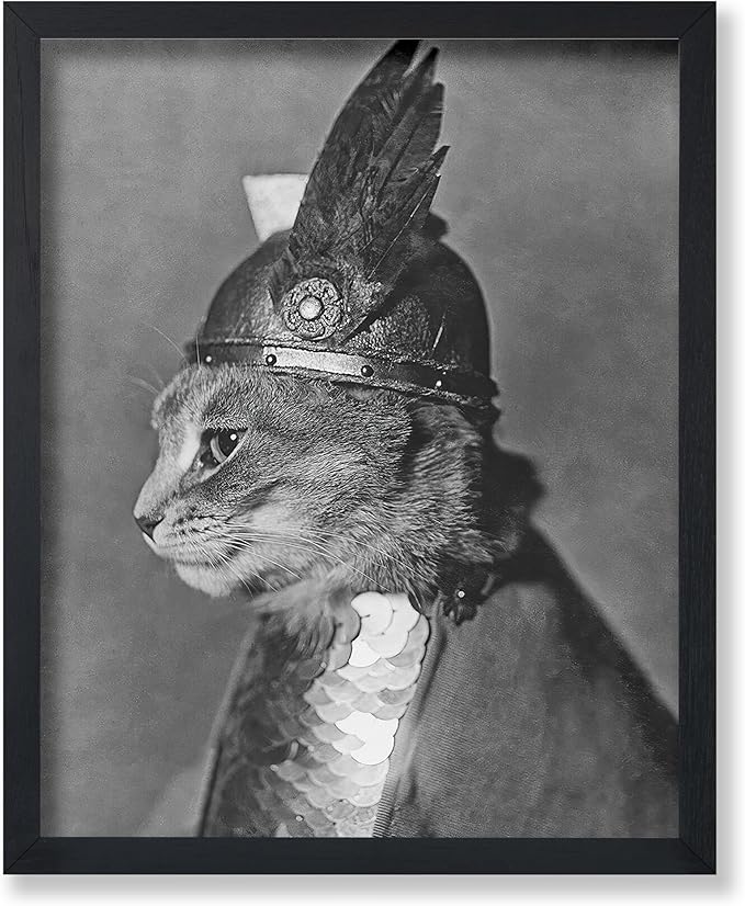 Poster Master Vintage Armored Cat by PosterMaster