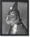 Poster Master Vintage Armored Cat by PosterMaster