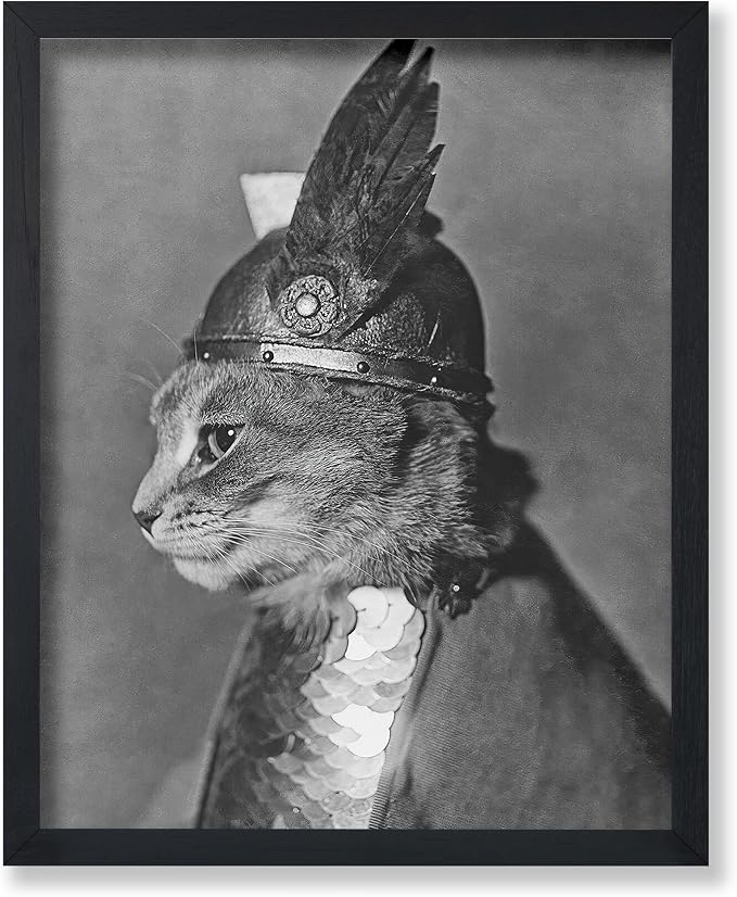 Poster Master Vintage Armored Cat by PosterMaster