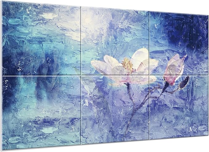 JBER 6 Pack Art Acoustic Panels, 47.2×27 Inches Soundproof Wall Panels by JBER