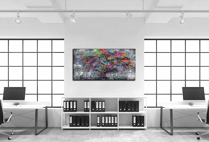 SIXTTART Tree Large Canvas Wall-Art - Image 3