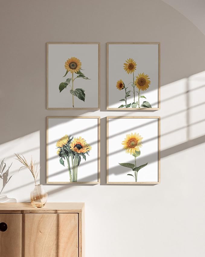 HAUS AND HUES Sunflower Posters - Image 5