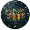 Kitchen Wall Clock Battery Operated 12 Inches Round Decorative Clocks by Constantplanet%E6%97%97%E8%88%B0%E5%BA%97