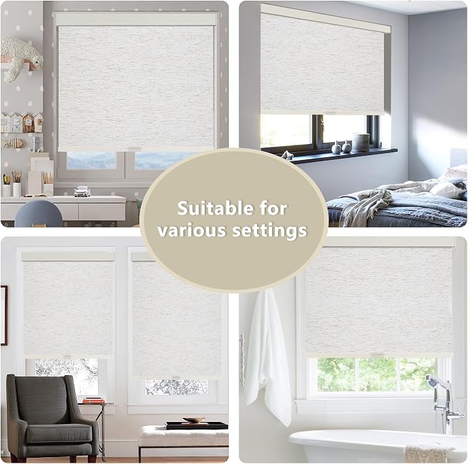 SUNOFF Cordless Blackout Roller Shades Blinds - Image 6