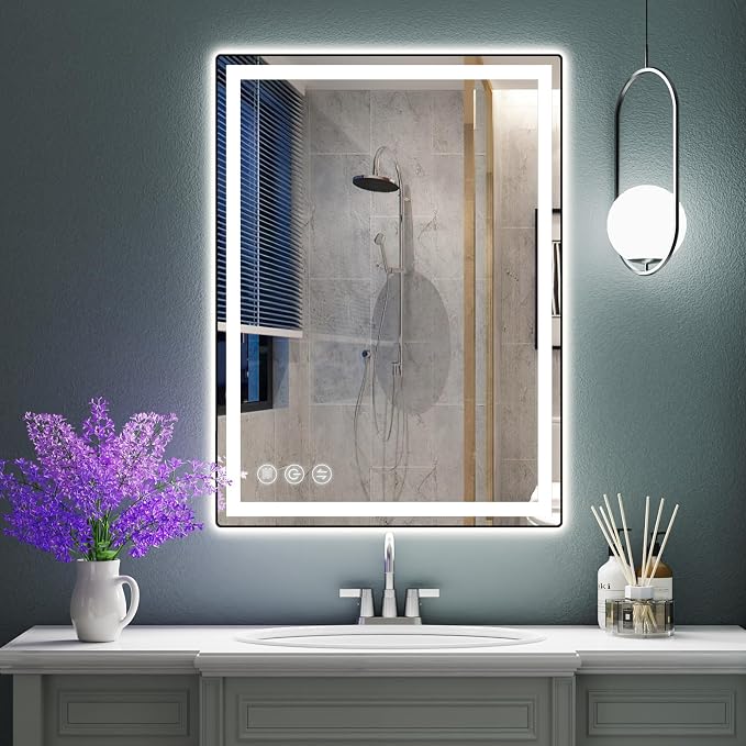 LED Bathroom Mirror 24"x 32" - Image 9