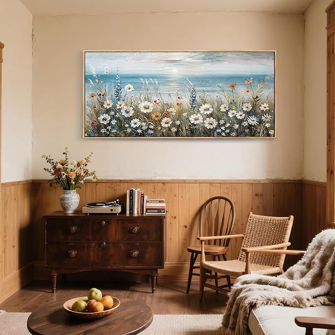 SERIMINO Floral Wall Decor, Extra Large Wall Art - Image 2