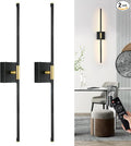 Morauroral 36 Inch Battery Operated Wall Sconces Set of 2, Dimmable Battery by Morauroral