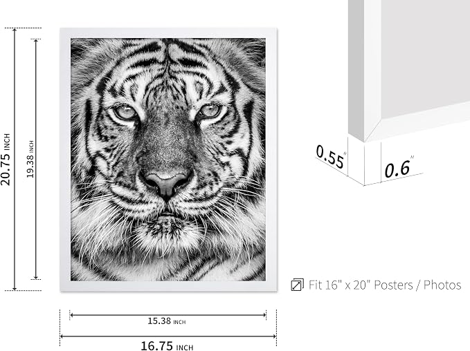 Poster Master Vintage Tiger Face Print - Image 3