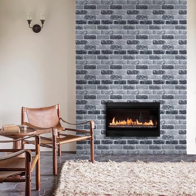 Commomy 3D Peel and Stick Brick Tiles - Image 2