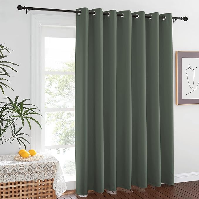 NICETOWN Loft Noise Blocking Room Divider Curtain Screen Partitions, Basement - Image 7