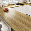 WESTICK Thick Brown Wood Wallpaper Kitchen Countertops Peel and Stick by WESTICK
