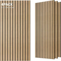 TO-TH Wood-Look Acoustic Panel, 4 Pack 47.2” x 23.6” Soundproof Wall Panels by TO-TH