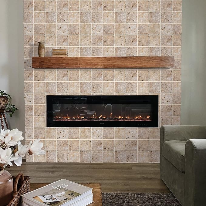 COMSTICKC Peel and Stick Faux Stone Wall Sticker Wall Panels, Not Real Stone - Image 7