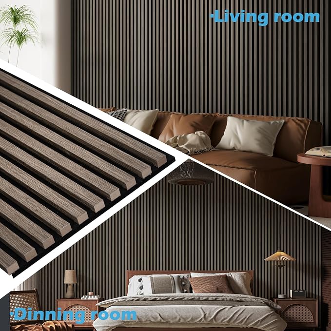 Art3d 2-Pack 108" x 12" Acoustic Wood Panels - Image 3