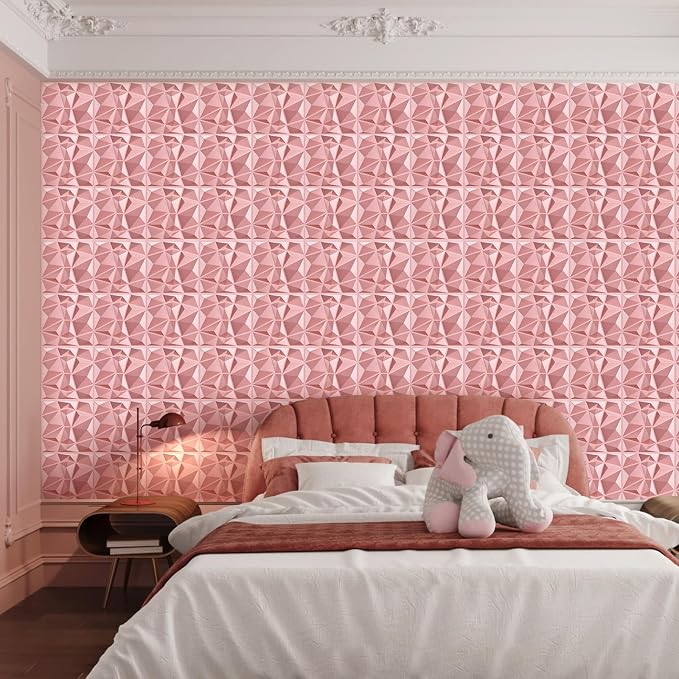 Heikki 30 Pack 3D Wall Panel for Interior Wall Décor, PVC Flower Textured Wall - Image 7