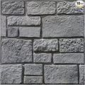 COMSTICKC 3D Wall Panel Peel and Stick, Faux Stone Wall Panel 10 Pcs 12"X12" by COMSTICKCDECOR