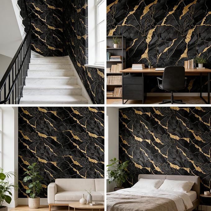 KASARO Peel and Stick Backsplash Wall Tile, 118 × 47 inch Self-Adhesive Thicker - Image 5