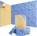 12 Pack Acoustic Panels with Self-Adhesive, Sound Panels High Density, by ROOME