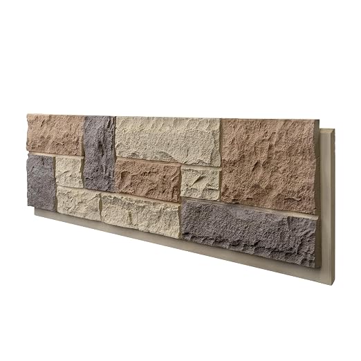 ROOMTEC 1-Pack Faux Stone Wall Covering Panels by ROOMTEC