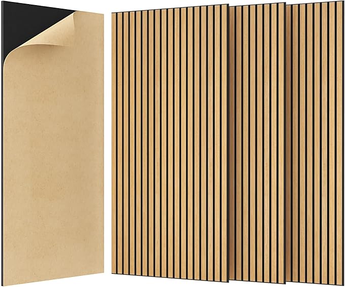 TONOR 4 Pack Large Acoustic Panels, 47.2" X 23.6" X 0.35" Acoustical Wall Panel by TONOR