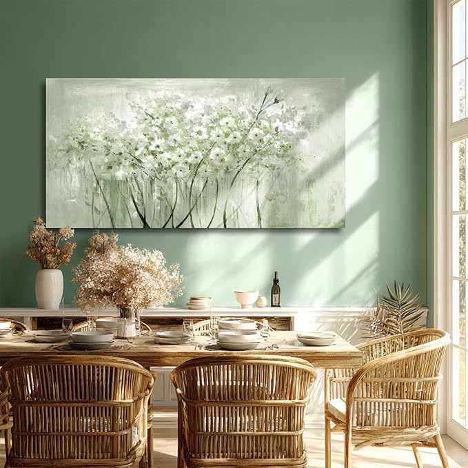 Modern Botanical Canvas Wall Art - Image 6
