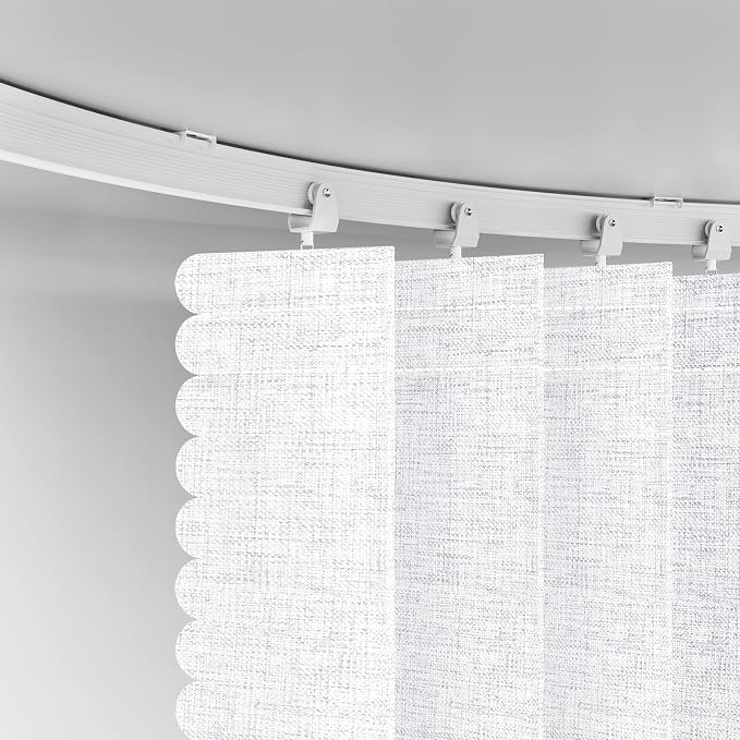 Room Divider Curtain Sets with Flexible Ceiling Track, Privacy Soundproof - Image 7