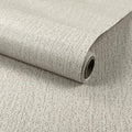 Grasscloth Peel and Stick Wallpaper Gray Faux Linen Contact Paper 15.7inch x by MANONIRIA