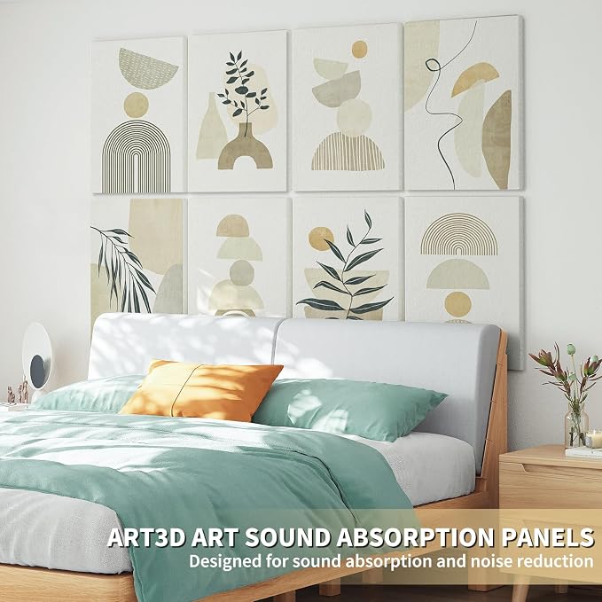 Art3d Soundproof Wall Panels 48"x32", Sound Absorbing Decorative Wall Panels - Image 8
