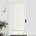 LazBlinds No Tools No Drill Bamboo Roller Shades, Cordless Bamboo Blinds by LazBlinds