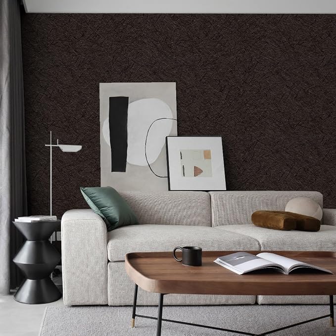 Brown Peel and Stick Self Adhesive Wallpaper - Image 6