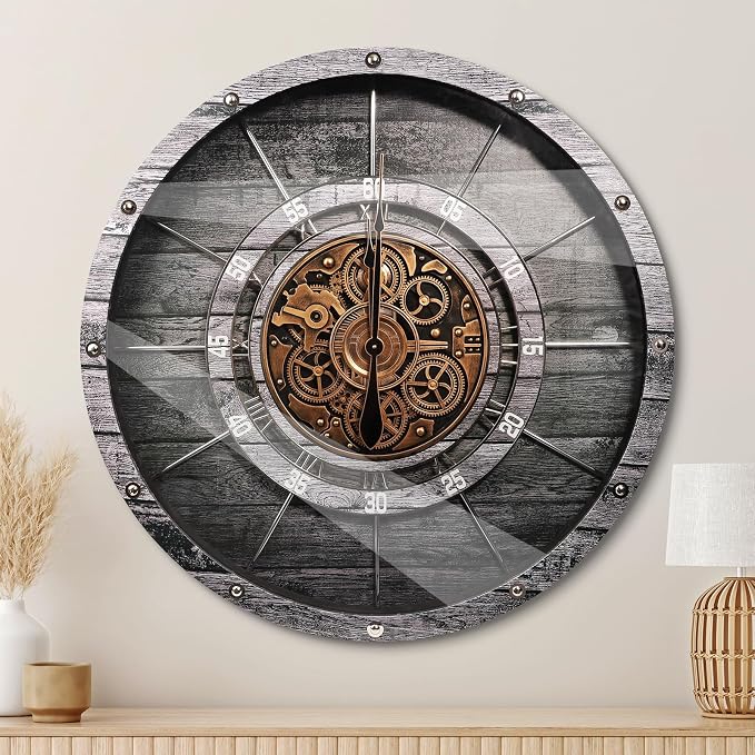HOIBAI Large Wall Clock, Wall Clocks by HOIBAI
