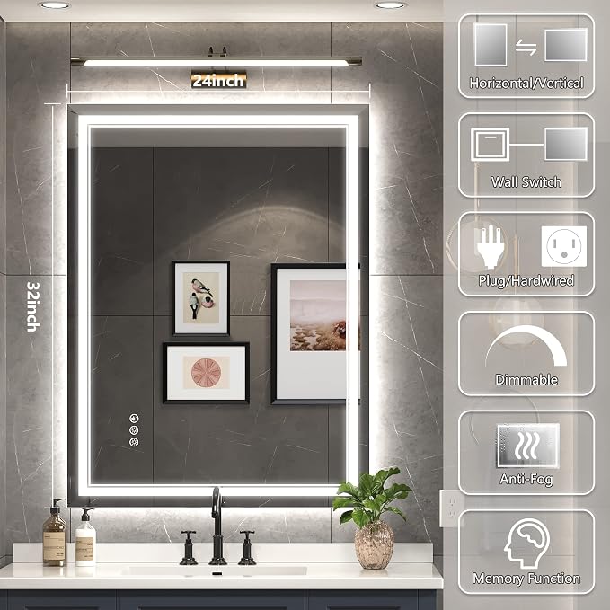 Ratsamee Led Mirror for Bathroom - Image 3
