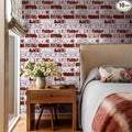 3D Peel and Stick Faux Brick Wall Panels 11.8" x 11.8" 10-Pack, Small by SMOOSTIKCDECOR