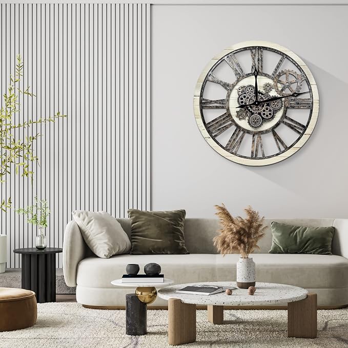 HOIBAI Large Wall Clock, Wall Clocks - Image 4