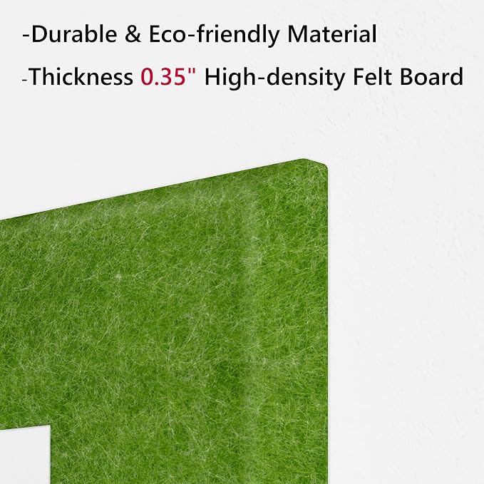 Neatsure Large Cork Board for Wall, 6 Panels Felt Tiles Tack Push Pin Board for - Image 4
