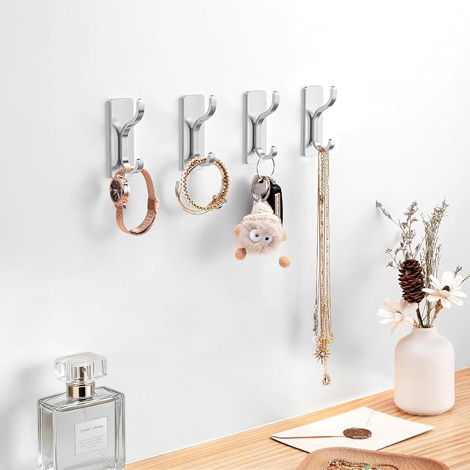 pickpiff Adhesive Wall Hooks for Hanging Towels - Image 4