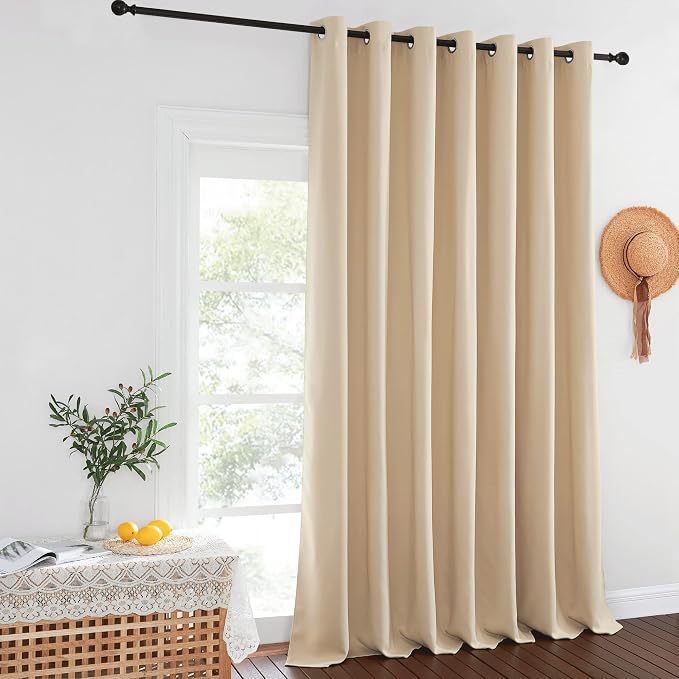 NICETOWN Room Darkening Extra Wide 102 inch Curtain, Grommet Thermal Curtain - Image 2