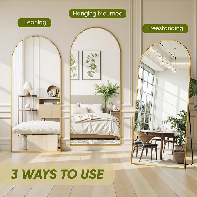 Full Length Mirror, Oversized Floor Mirrors, Leaning Free Standing Mirrors - Image 7