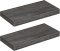 HOOBRO Floating Shelves for Wall, Wall Mounted Shelf Set of 2, 15.7" Hanging by HOOBRO