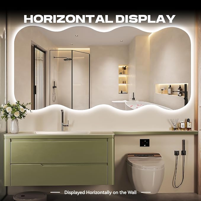 Hasipu Wavy Full Length Mirror - Image 9