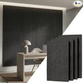 VooBang 4 Pack 3D Wall Panels, Waterfall Stone Texture PU Wall Panels, Accent by VooBang