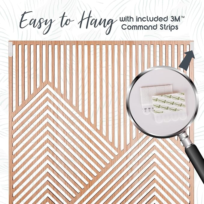 SnugLife 2 Pcs Wood Mountain Wall Art - Image 7
