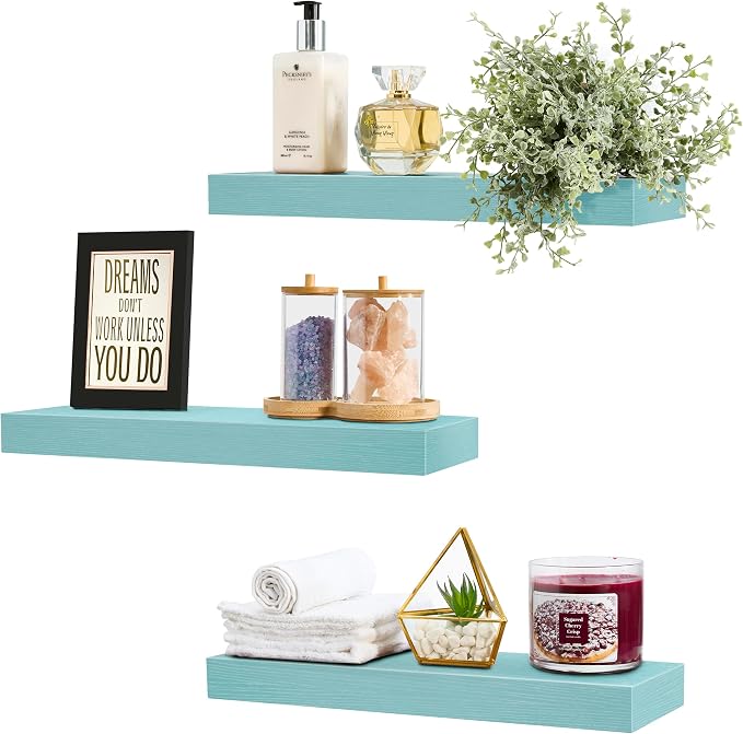 Sorbus Floating Shelves for Wall – 16 Inch Floating Shelf for Kitchen, Living - Image 7