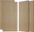 Wood Veneer Acoustic Panels, 4 Pack 47.2”x23.6” Sound Panels, Decorative Large by AUTORIFIC