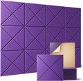 Sonicism 12 Pack X-Lined Acoustic Panels by Sonicism
