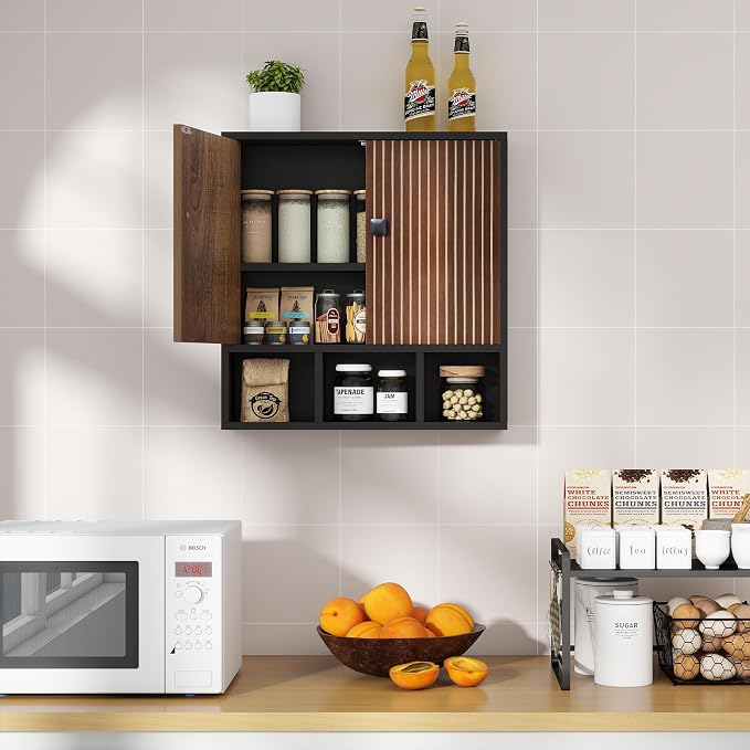 Bathroom Wall Cabinet, Wooden Medicine Cabinet - Image 7