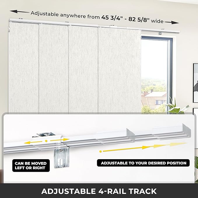 UNISHADES Panel Track Blinds, Vertical Blinds - Image 4